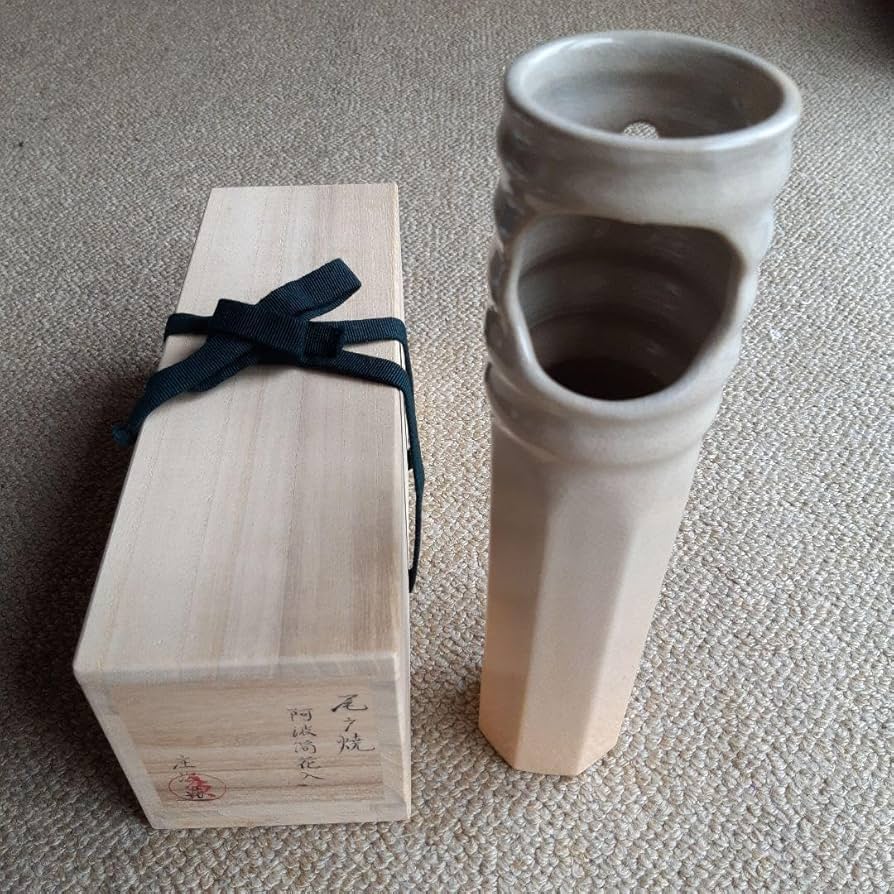経筒　花入　茶道具 8月のお稽古 茶道具 経筒花入 | bunpuku-sadouのブログ